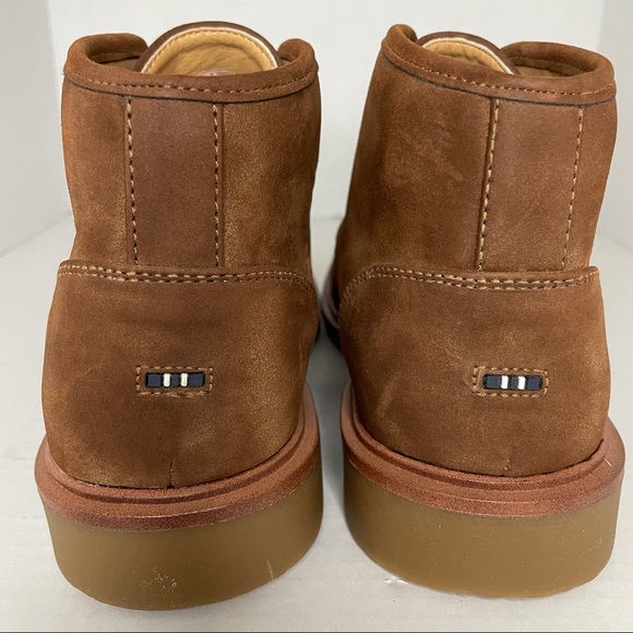 Mens Chukka Boots Linkside Brown Suede 7.5M New - Picture 6 of 10